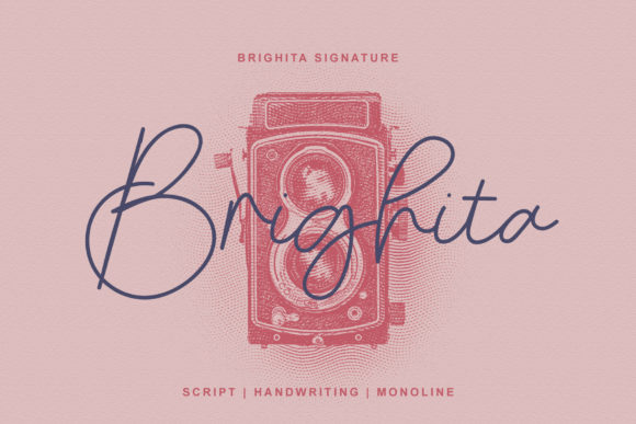 Brighita Typeface for Editorial Design