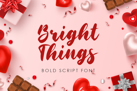 Bright Things Font for Modern Web Design
