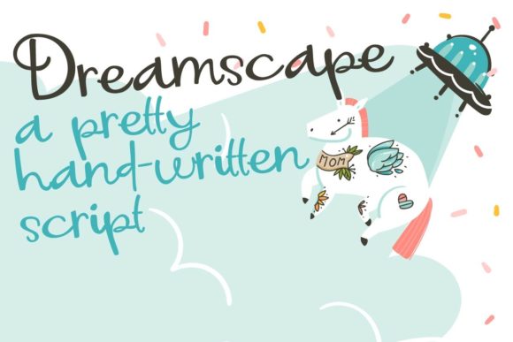 Dreamscape Font: Elevate Your Brand with Script Handwritten Elegance