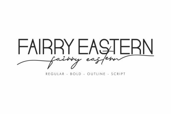 Fairry Eastern Font for Social Campaigns
