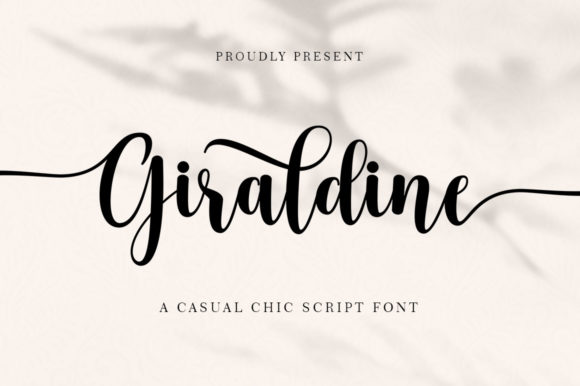 Giraldine Font for Modern Web Design