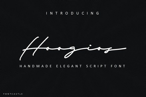 Hoogios Font: Elevate Your Handmade Designs