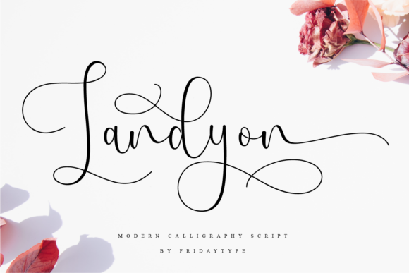 Landyon: A Delicate Script Font for Modern Web Design