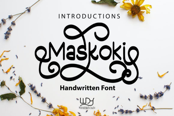Maskoki Font Review: Elegant Script for Designers