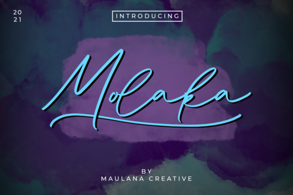 Molaka: The Script Font for Elegant Branding
