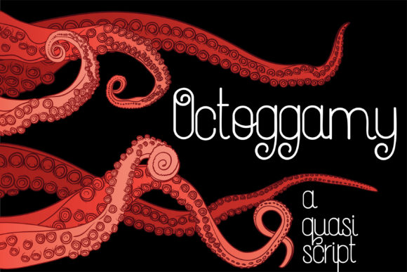 Octogamy: The Script Font for Scroll-Stopping Designs