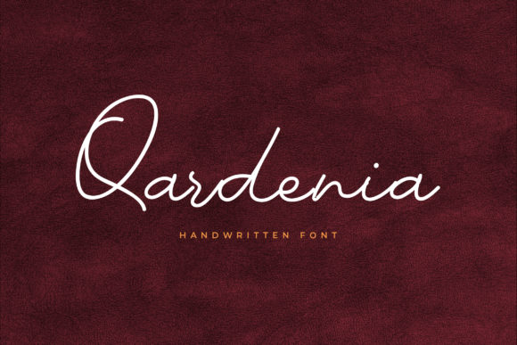 Qardenia Typeface for Elegant Editorial Design