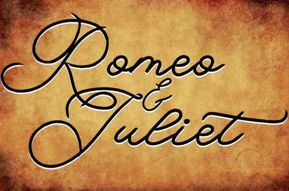 Romeo and Juliet Font for Elegant Branding