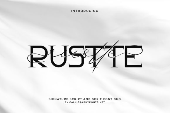 Rustte: The Perfect Script Handwritten Font for Crafters