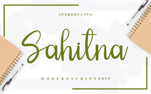 Sahitna: The Playful Script Font for Digital Brands