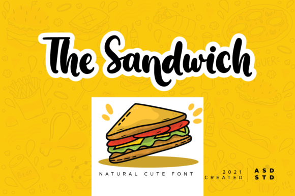 The Sandwich Font for Editorial Design