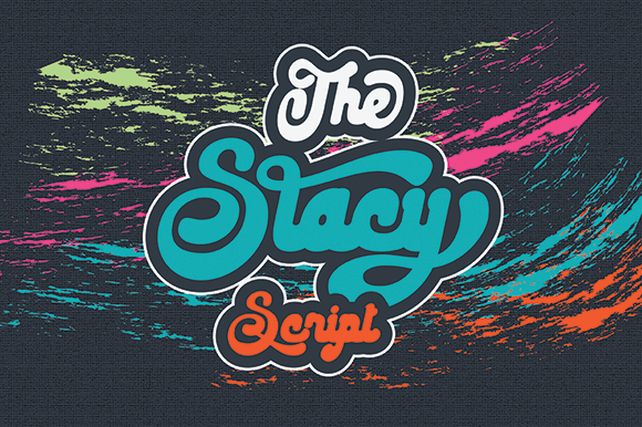 The Stacy: A Retro Script Font for Makers