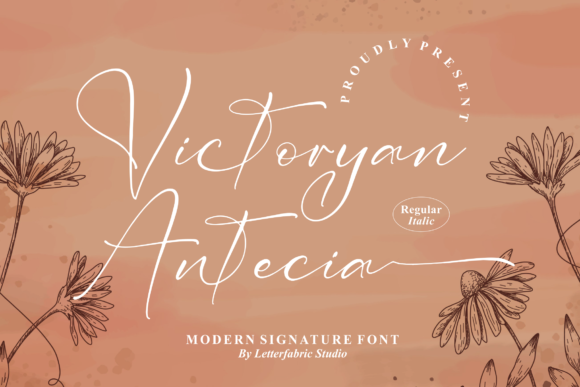 Victoryan Antecia Font for Elegant Campaigns
