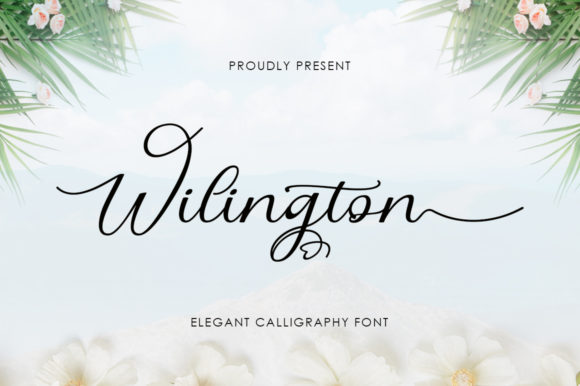 Wilington: A Romantic Script Font for Web Design