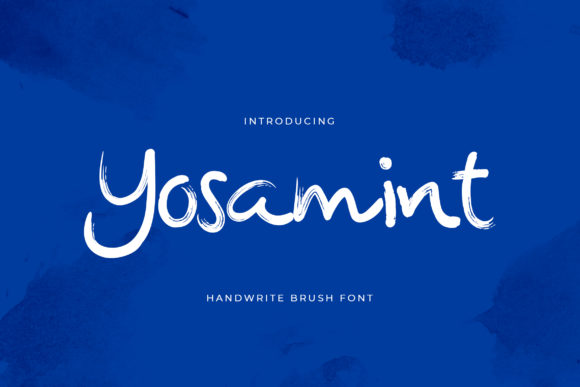 Yosamint Typeface for Elegant Branding Projects